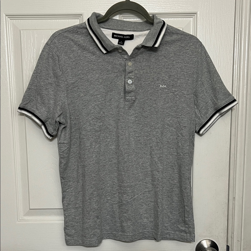 Michael Kors Charcoal Polo Shirt for Men